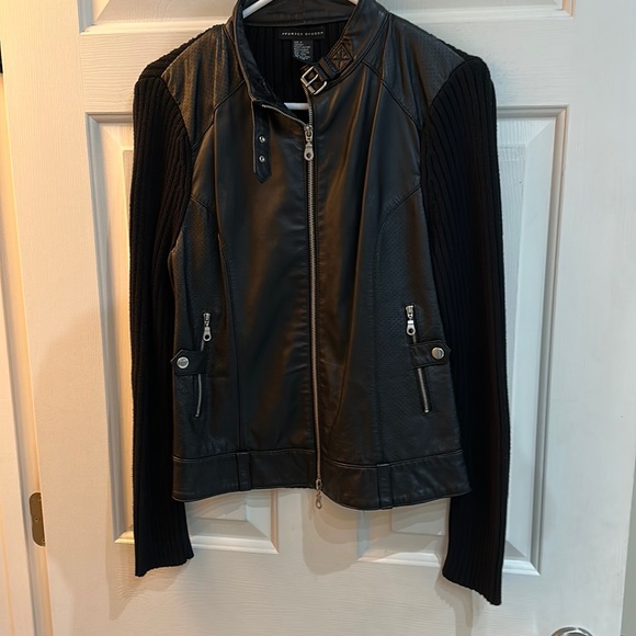 maurice sasson Jackets & Blazers - Maurice Sassoon Leather Jacket